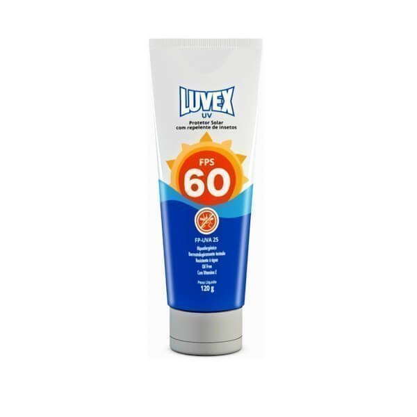 Bloqueador Solar Luvex FPS 60 com Repelente