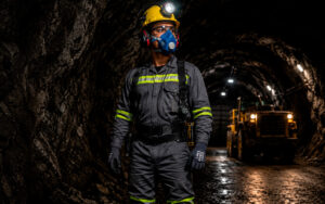 Modelo utilizando EPIs
